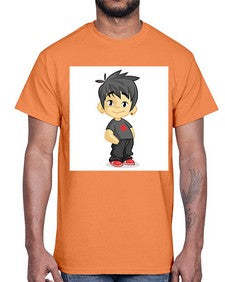 Kid 149#- cartoon general- Cotton Tee