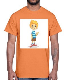 Kid 151#- cartoon general- Cotton Tee