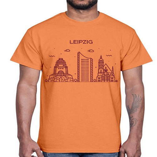 Leipzig 1126#- cities- Cotton Tee