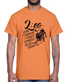 Leo 282#- leo- Cotton Tee