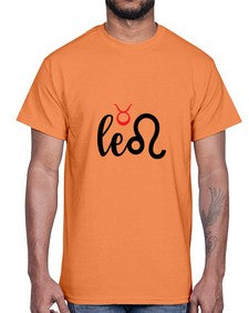 Leo 284#- leo- Cotton Tee