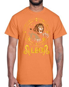 Leo 297#- leo- Cotton Tee