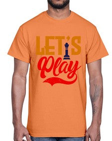 Lets play 137#- chess- Cotton Tee