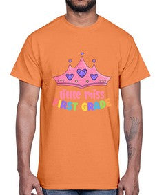 Little Miss first Grade 480#- first grade- Cotton Tee