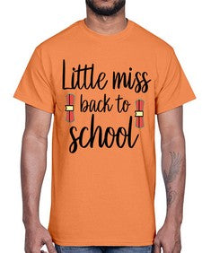 Little miss back to school 478#- general school- Cotton Tee