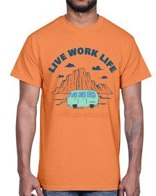 Live Work Life 6#- internet- Cotton Tee
