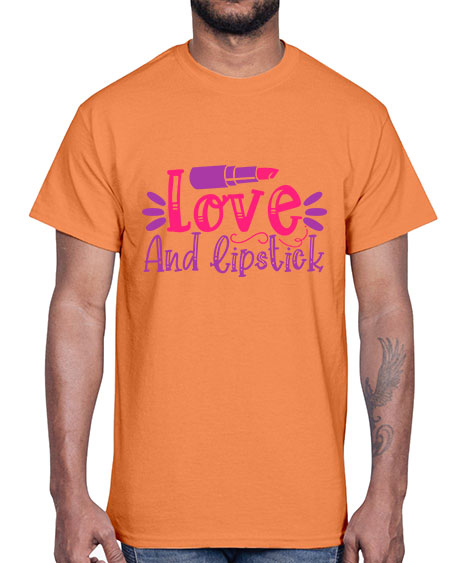 Love And Lipstick Style 225#-makeup Cotton Tee