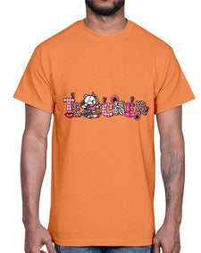 Love Valentine Teacher 528#- teacher- Cotton Tee