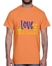 Lovesecond Grade 529#- second grade- Cotton Tee