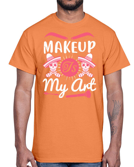 Makeup Is My Art Style 193#-makeup Cotton Tee