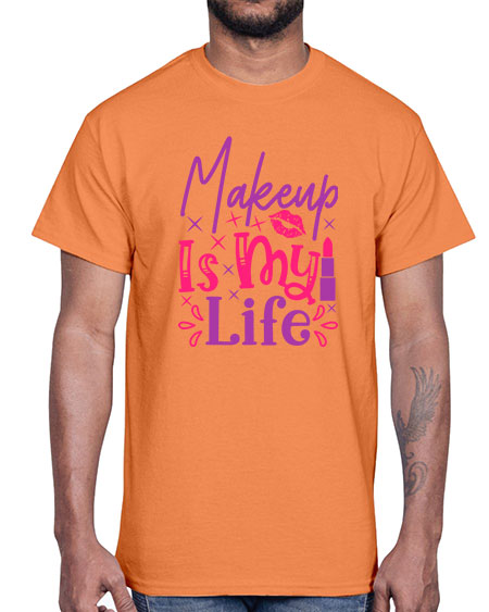 Makeup Is My Life Style 224#-makeup Cotton Tee