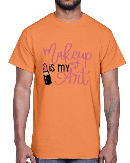Makeup is my Art Style 47#-makeup Cotton Tee