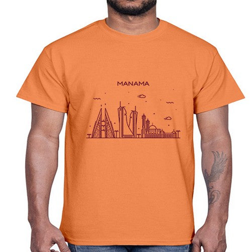 Manama 1223#- cities- Cotton Tee