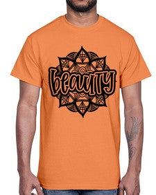 Mandala Beauty 757#- mandala- Cotton Tee