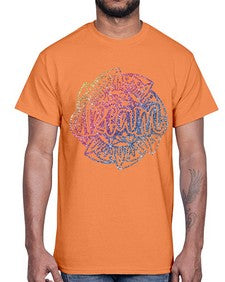 Mandala Dream Rainbow Glitter 760#- mandala- Cotton Tee