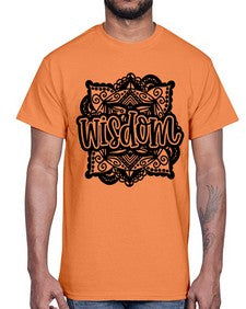Mandala Wisdom 765#- mandala- Cotton Tee