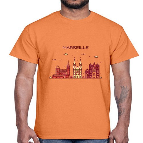 Marseille 1241#- cities- Cotton Tee