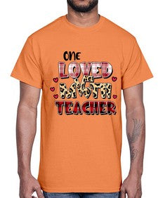 Math Teacher Cupids Favorite 530#- teacher- Cotton Tee