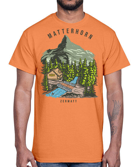 Matterhorn 21#- nature- Cotton Tee