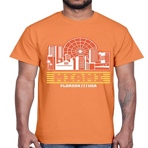 Miami 1284#- cities- Cotton Tee