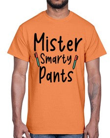 Mister Smarty Pants 534#- general school- Cotton Tee