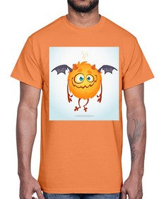 Monster 177#- cartoon general- Cotton Tee