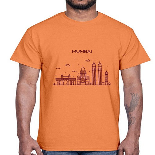 Mumbai 1381#- cities- Cotton Tee