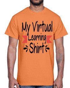 My Virtual Learning Shirt 555#- librarian- Cotton Tee