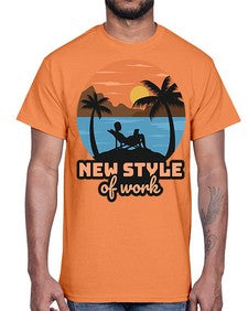 New Style of Work 5#- internet- Cotton Tee