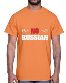 No Russian 37#- video games- Cotton Tee