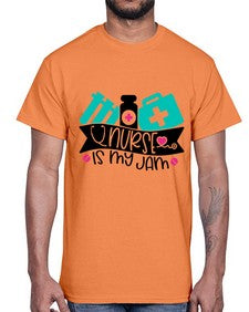 Nurse Is My Jam Style Style 1163#- nurse- Cotton Tee