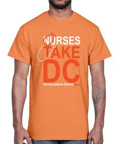 Nurse Take DC Style 1199#- nurse- Cotton Tee