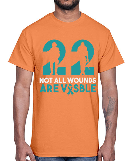 PTSD Awareness Month Support 10#- PTSD- Cotton Tee