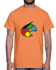 Paint Colors Artboard 173#- art pop art- Cotton Tee