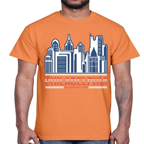 Philadelphia 1604#- cities- Cotton Tee