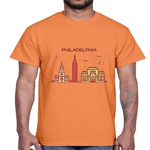 Philadelphia 1605#- cities- Cotton Tee