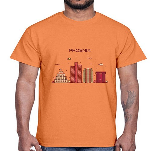 Phoenix 1614#- cities- Cotton Tee