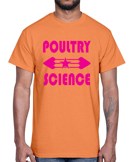 PoultryScienceScience tshirt design PoultryScience Sciencetshirtdesign 158#- general science- Cotton Tee