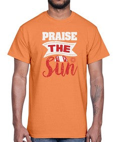 Praise the sun 41#- video games- Cotton Tee