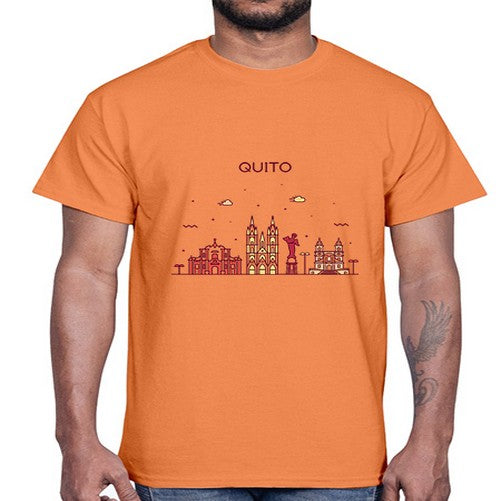 Quito 1703#- cities- Cotton Tee