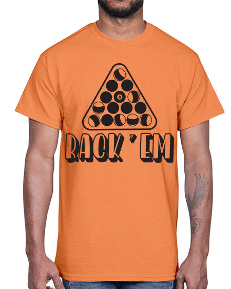 Rack em 558#- billards- Cotton Tee