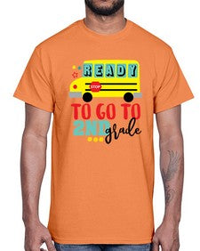 Ready to go second grade 725#- second grade- Cotton Tee