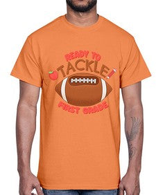 Ready to tackle first Grade 742#- first grade- Cotton Tee