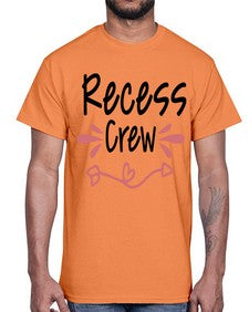 Recess Crew 748#- graduation- Cotton Tee