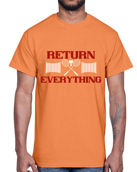 Return everything 1892#- badminton- Cotton Tee