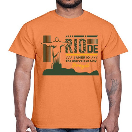 Rio de Janerio 1734#- cities- Cotton Tee