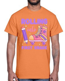 Rolling into first Grade 785#- first grade- Cotton Tee