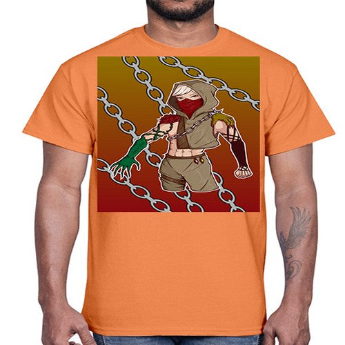 Rose and demon 75#- anime- Cotton Tee