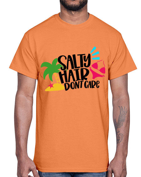 Salty Hair Dont Care Style 29#- summer- Cotton Tee