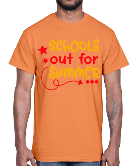 SchoolsOutSummer 83#- summer- Cotton Tee